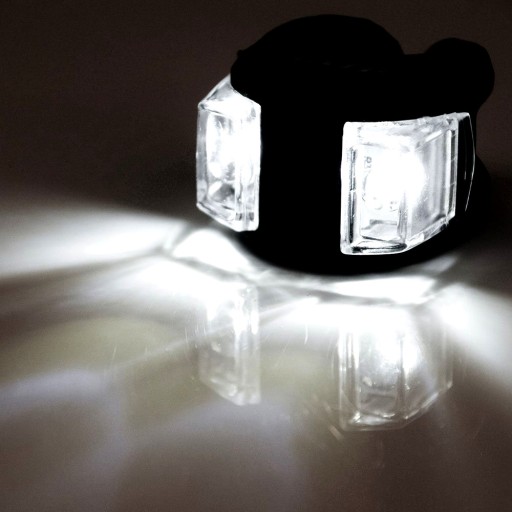 BIKE SVETLÁ LED CYKLISTICKÁ LAMPA PREDNÁ ZADNÁ 2KS