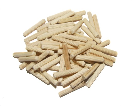 Upevňovacie kolíky na drevený nábytok 8x55mm - 100 ks