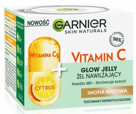 GARNIER Skin Naturals Vitamín C gél na tvár