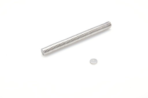 Neodymový magnet valcový MW 5x1 N38 100 ks