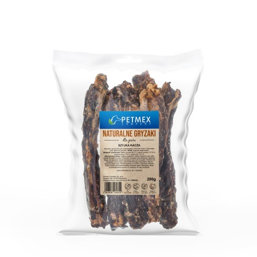 PETMEX - Kačací krk prírodný maškrtník 200g