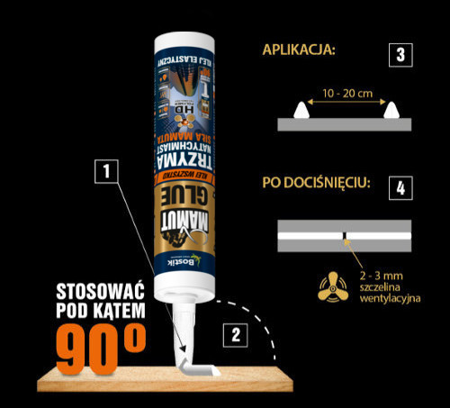 Mamut White Glue Univerzálne montážne lepidlo 25ml