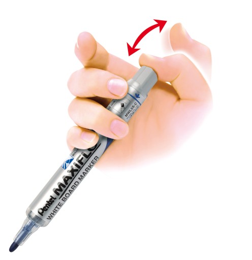 Pentel MWL5S modrý za sucha zmazateľný popisovač na biele tabule