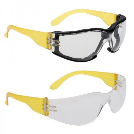 Okuliare Wrap Around Plus PORTWEST Transparent