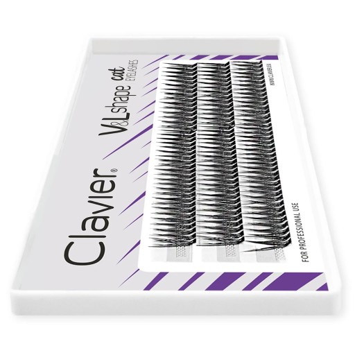 Clavier V&L Shape mačacie mihalnice L curl - 14 mm