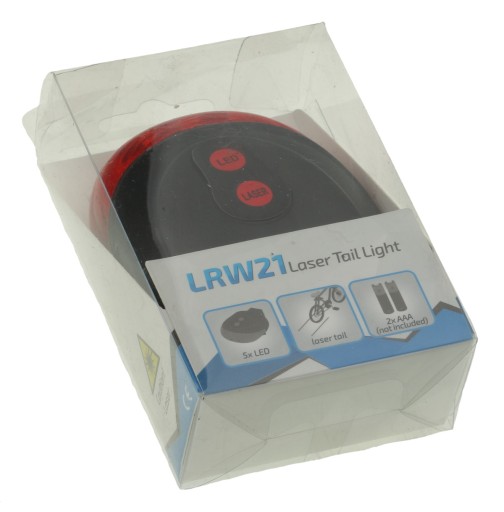 ZADNÁ BICYKLOVÁ LAMPA ČERVENÉ LASEROVÉ LINIE