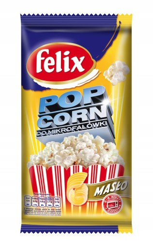 FELIX POPCORN DO MIKROVLNNEHO MASLA 90G