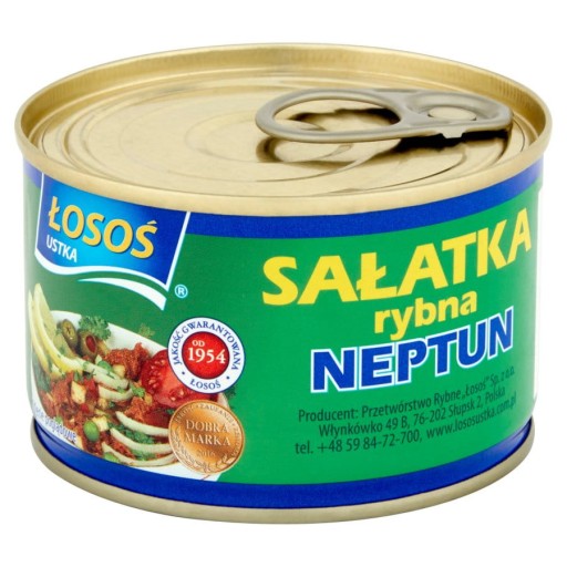 Rybí šalát Neptún Losos Ustka 0,17 kg