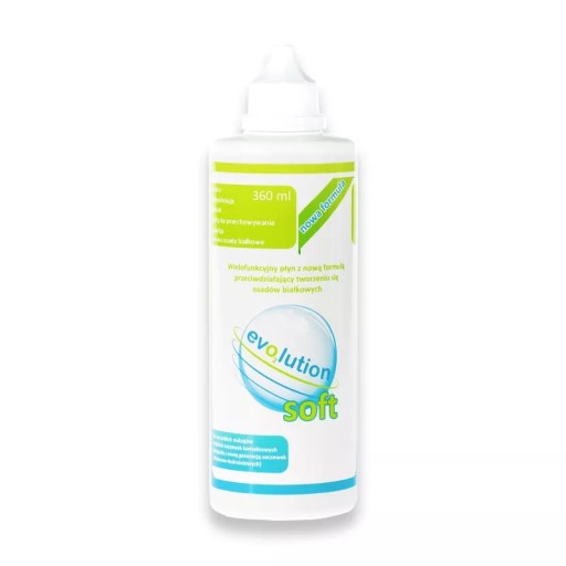 evO2lution tekutina na mäkké šošovky 360 ml