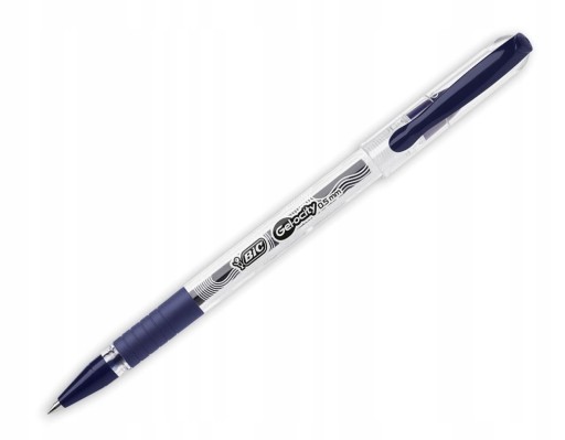 Jednorazové pero BIC Round M modré 1 mm
