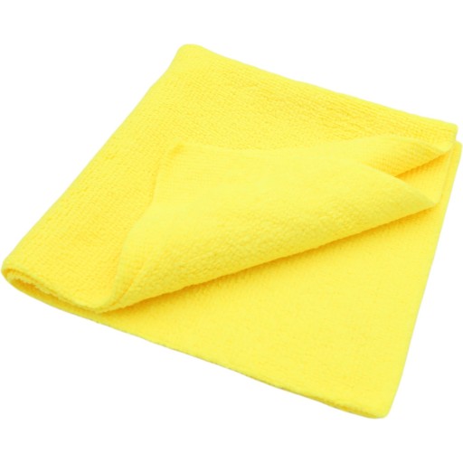Žlté bezšvové prémiové mikrovlákno 30x30cm 220g/m2