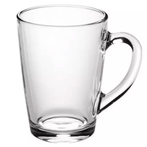 Nový Morning Luminarc priehľadný sklenený hrnček 320 ml sklo