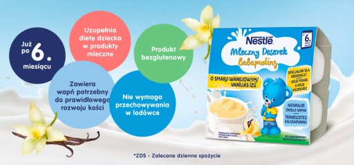 Nestlé Yogolino Vanilkový dezert po 6 mesiacoch 400g