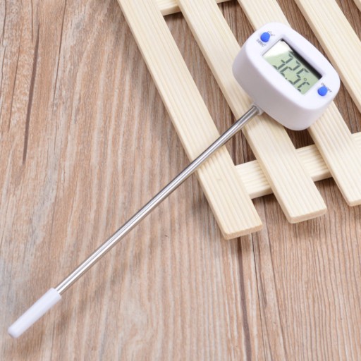 DIGITÁLNY ELEKTRONICKÝ KUCHYŇSKÝ TEPLOMER SONDA MÄSO VODA -50°C +300°C