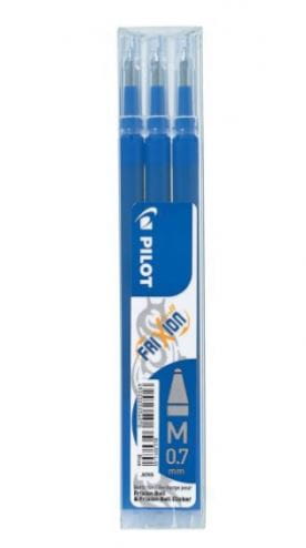 Modré stierateľné náplne FRIXION Pro BLS FR7 PILOT.