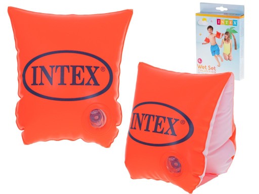 INTEX BUTTERFLY NAFUKOVACIE RUKY NA PLAVANIE ORANGE 2-5 ROKOV