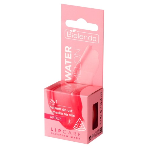 BIELENDA Lip Care Balzam na pery + Nočná maska 2v1 Vodný melón 10g