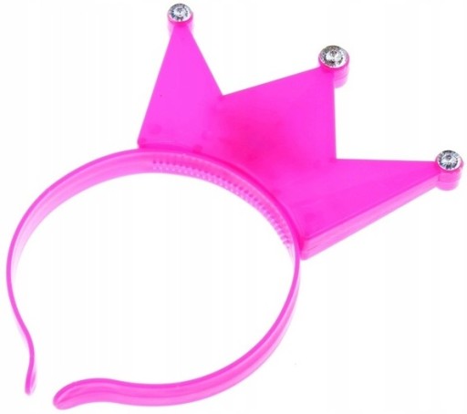 SVIETIACA KORUNKA LED PÁRTY RUŽOVÁ RUŽA TIARA PARTY