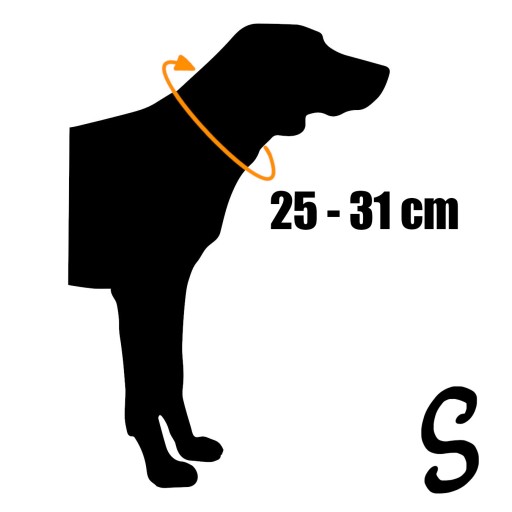 HRUBÝ PSA GOLIER S MÄKKOU PODŠÍVKOU farby 35cm š