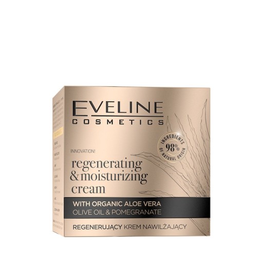 Krém na tvár Eveline Cosmetics Organic Gold