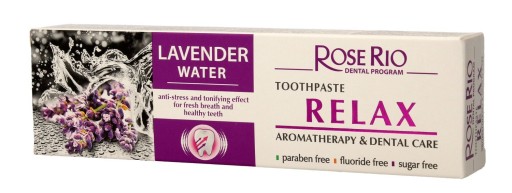 Zubná pasta s xylitolom bez fluoridu, levanduľa na kameň - NATURAL