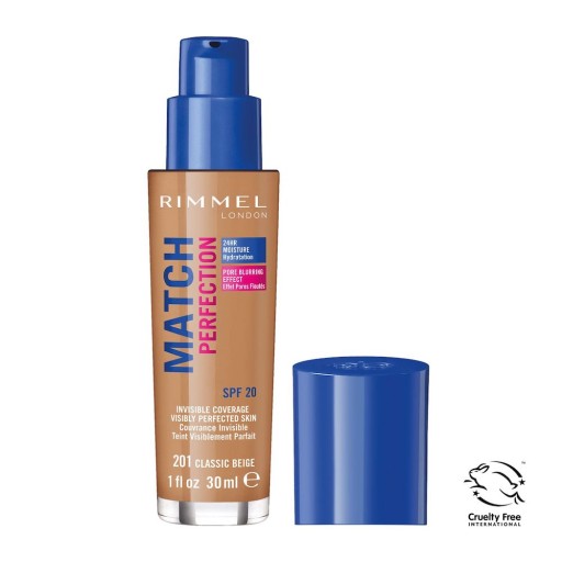 Rimmel Match Perfection Foundation 201 Classic Beige
