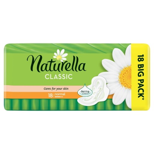 Hygienické vložky NATURELLA Classic Normal 18 ks.