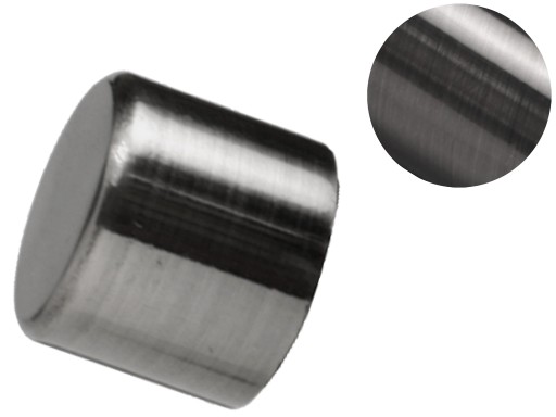 19 mm CAP, koncovka na záclonovú tyč, ANTRACIT
