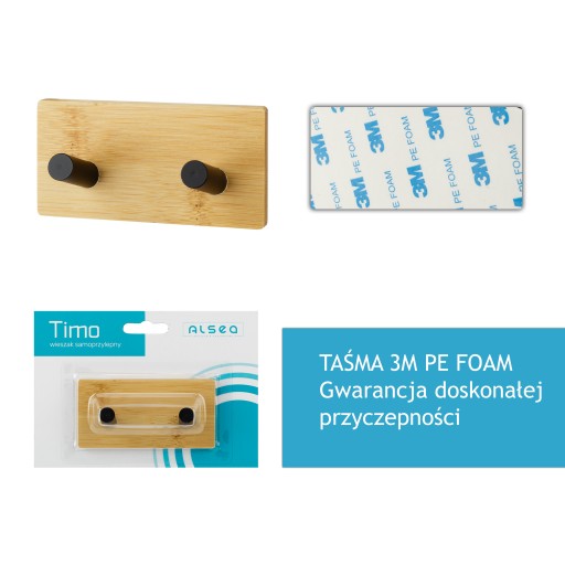 DVOJHÁČIKOVÝ, SAMOLEPIACI VEŠIAK NA UTERÁKY