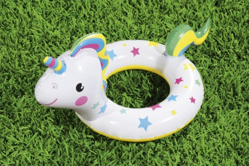 36128 Bestway UNICORN plávanie Ring 79 x 58 cm PRE DETI