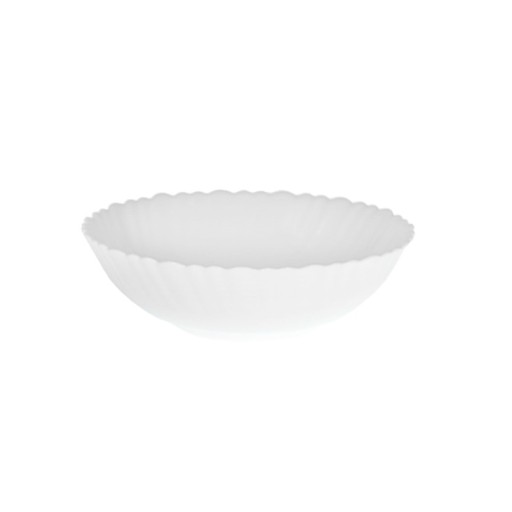 Šalátová misa Carbo, biela, 23 cm