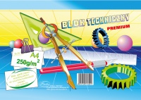 Technická podložka A4 250g 10 listov Protos