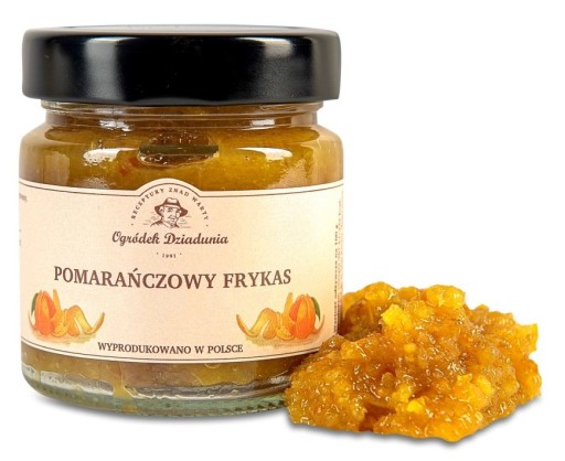POMERANČOVÝ DŽEM 210g čajový prídavok