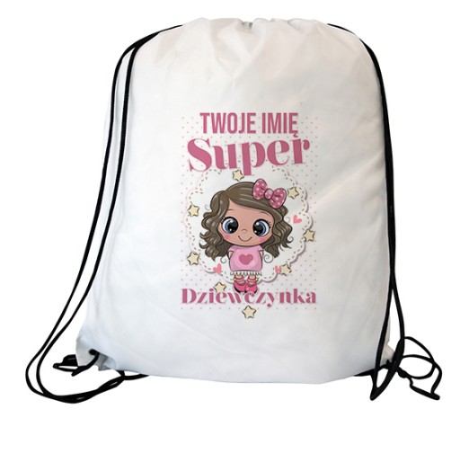 Batoh na topánky Školáčka s MENOM