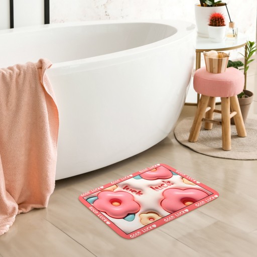 3D protišmyková absorpčná podložka do kúpeľne Magic 03