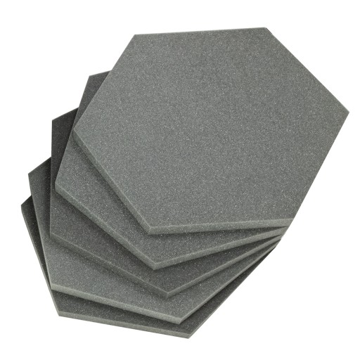 Akustický NÁSTENNÝ PANEL Tlmenie HEXAGON šesťhran Bitmat 3cm