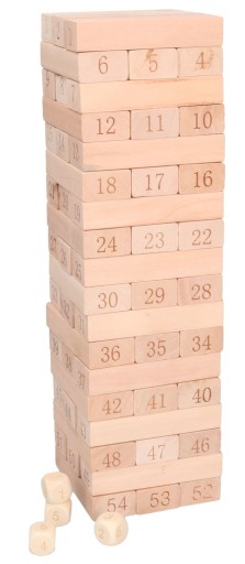 Drevená arkádová hra TOWER 54 dielikov 4713