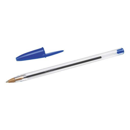 BIC krištáľovo modré guľôčkové pero