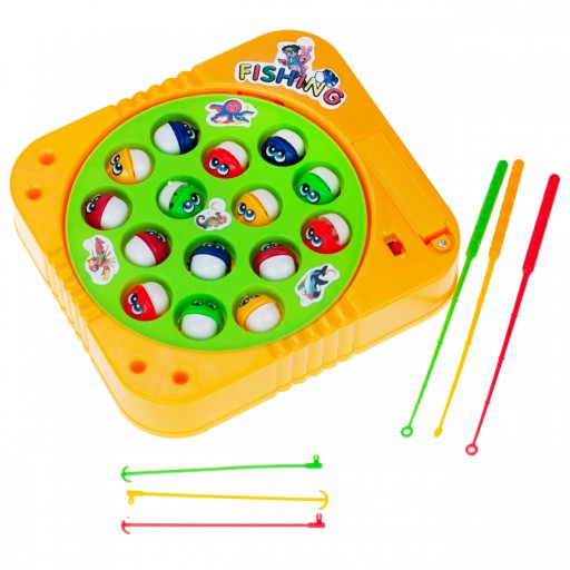 RODINNÁ ZRUČNOSTNÁ HRA RYBÁRSKE Prúty Magneticky točivé