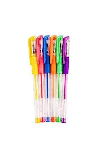GÉLOVÉ PERÁ FARBA 6 FARIEB diagram