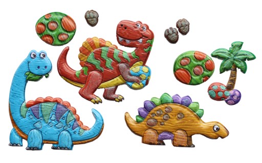 3D NÁLEPKY NA STENU pre deti, dekorácie na stenu