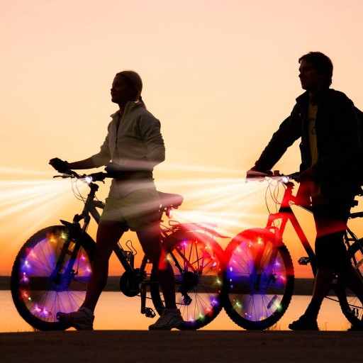 Výkonná BIKE lampa LED svetlo predné zadné BIKE baterka USB riadidlá