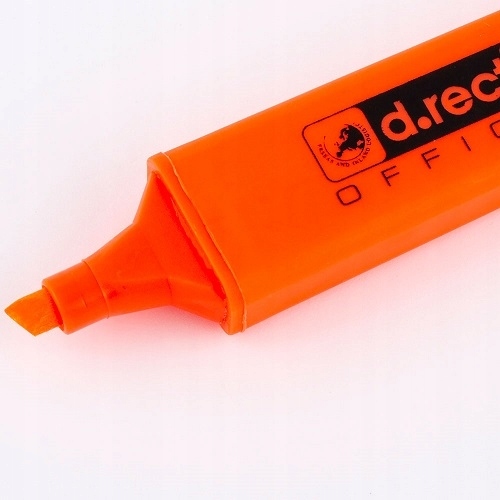 FLUORESCENTNÝ ZVÝRAZŇOVAČ d.rect oranžový