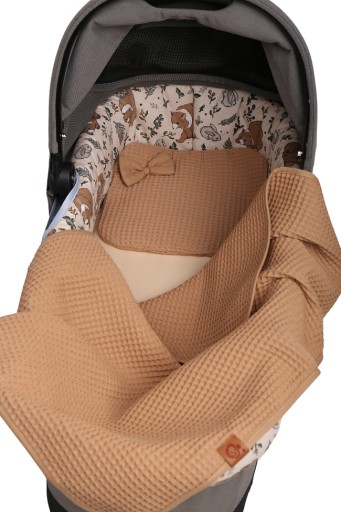 BABYMAM BAVLNA BABYMAM PLACHTA DO KOČÍKU GONDOLA