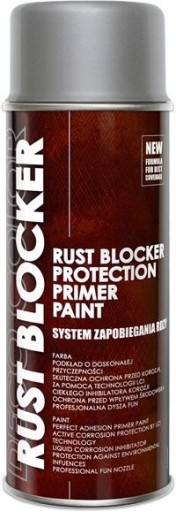 Rust Blocker strieborný hliníkový hrdzavý lak v spreji