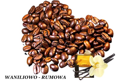 KÁVA ARÁBIA - VANILKA - RUM (100 g) lahodná