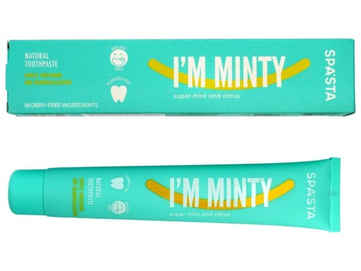 SPASTA Zubná pasta, citrusové ovocie a mäta, 90 ml