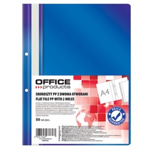 Zasúvacia zložka Office Products, 2-dierová, námornícka modrá - 1 ks.