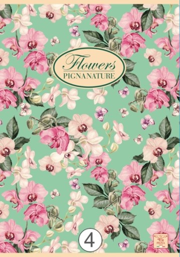 NOTEBOOK A5 42K LI PIGNA NATURE FLOWERS ECO 0208835C