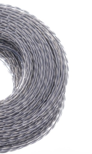 ŠTVORCOVÁ REZACIA LINKA PRE SKRÁTKU 2,4 mm 50 m TWISTED